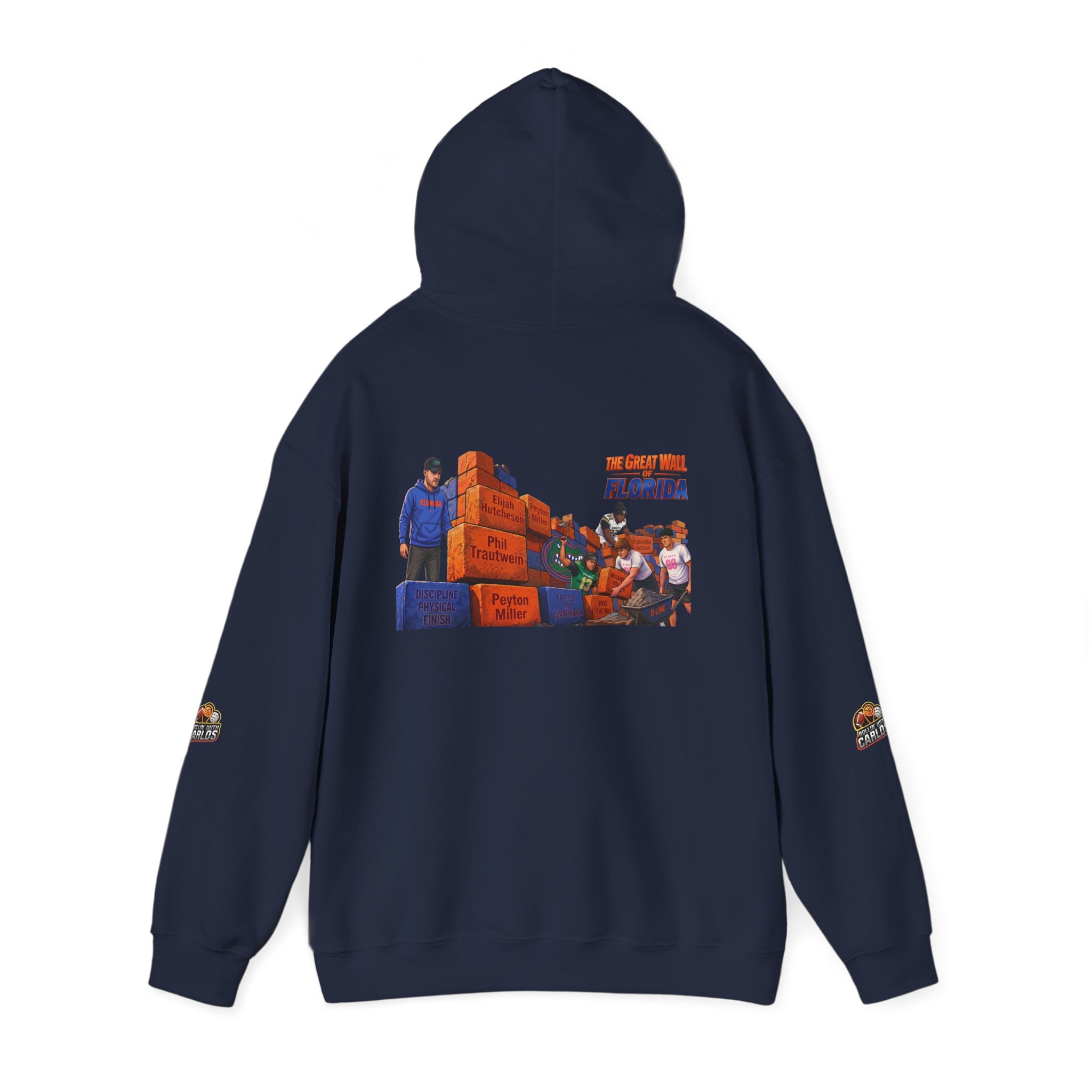 Hoodie — 'We Came From Florida' Retro the wall  Graphic Hoodie