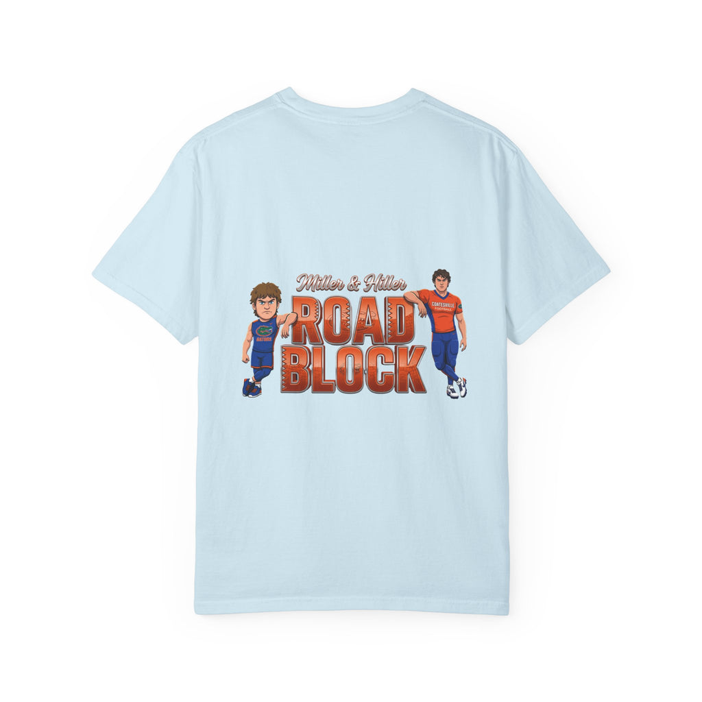 T-Shirt — "Road Block" Soccer Players Graphic Tee