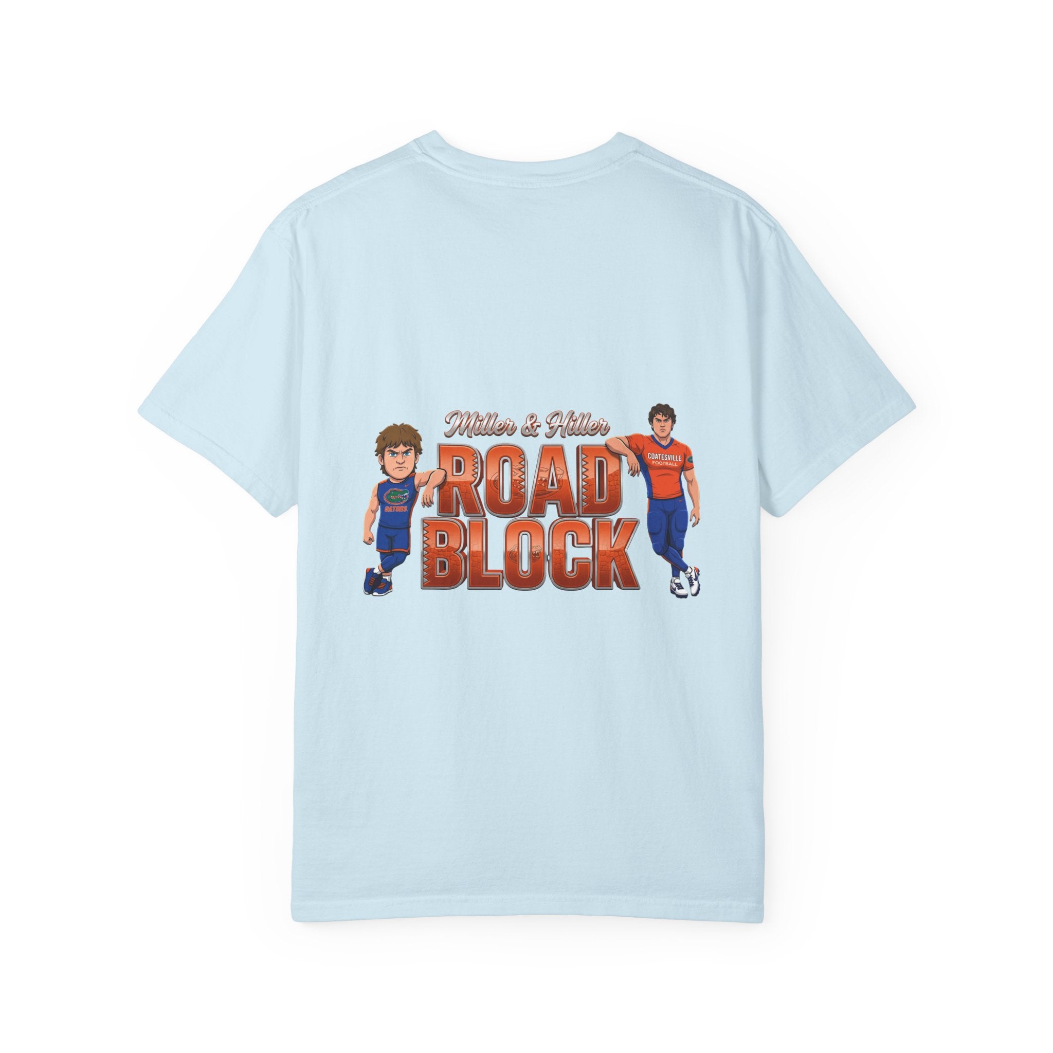 T-Shirt — "Road Block" Soccer Players Graphic Tee