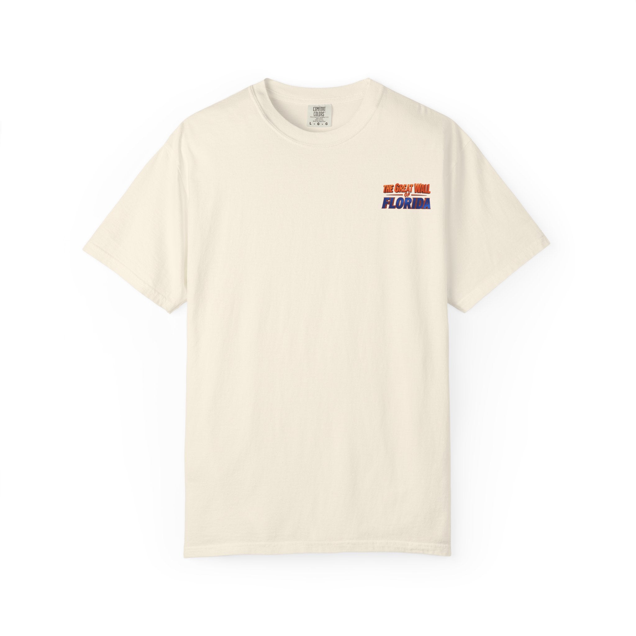 Florida The great wall Vintage Crewneck T-Shirt — 'The Gulf Will Florida' Retro Mailman Graphic