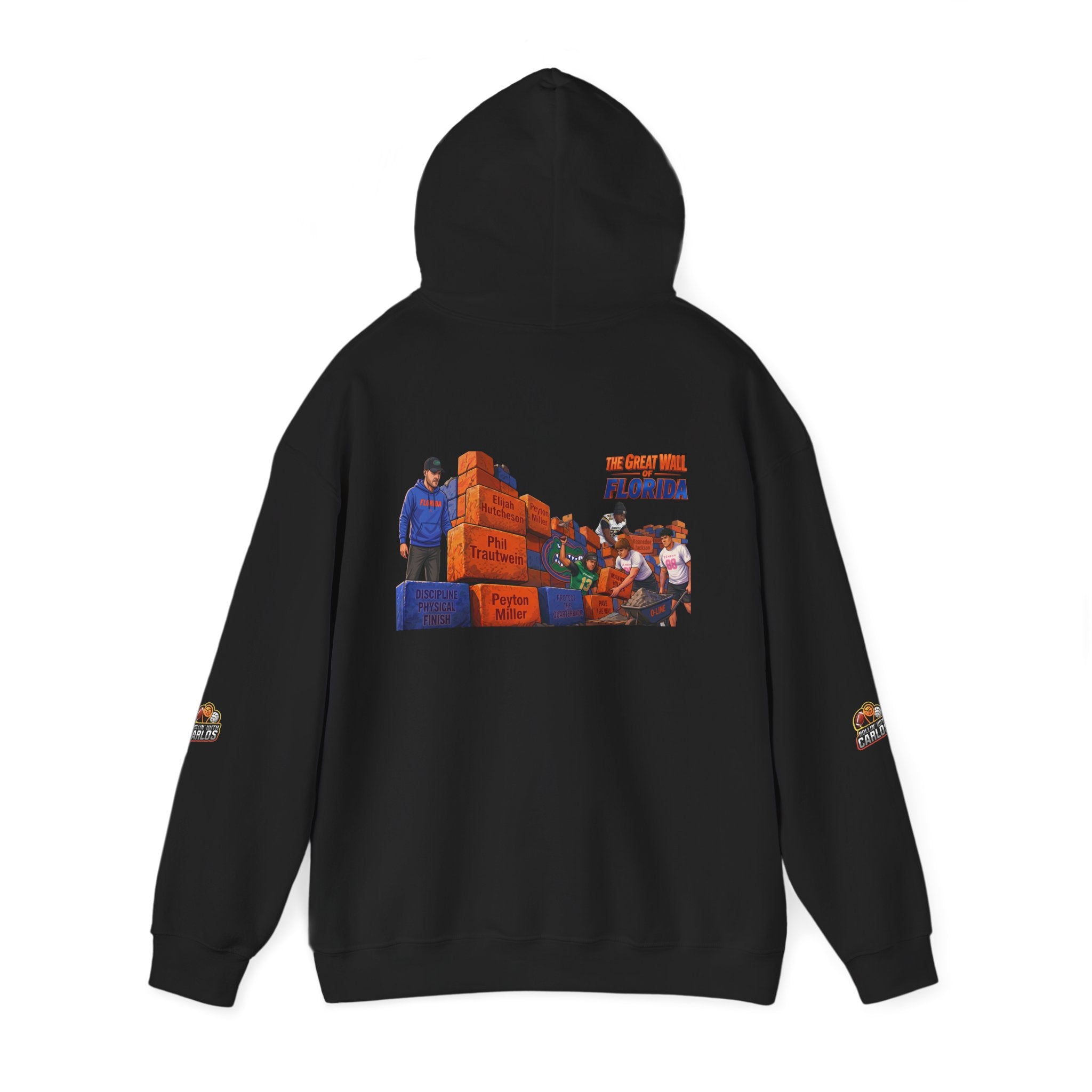 Hoodie — 'We Came From Florida' Retro the wall  Graphic Hoodie
