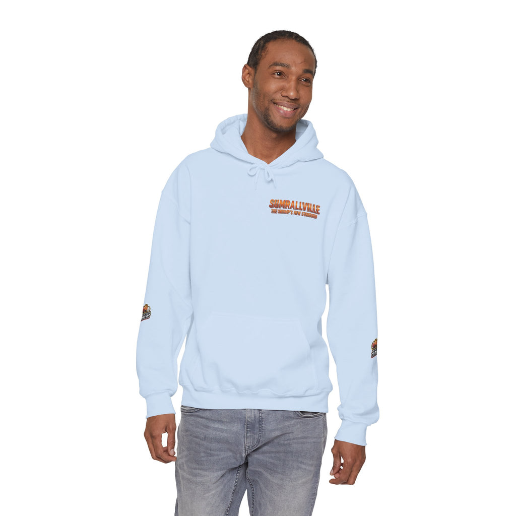 Smallville Retro Hoodie — 'Smallville Home of Clark' Graphic Pullover