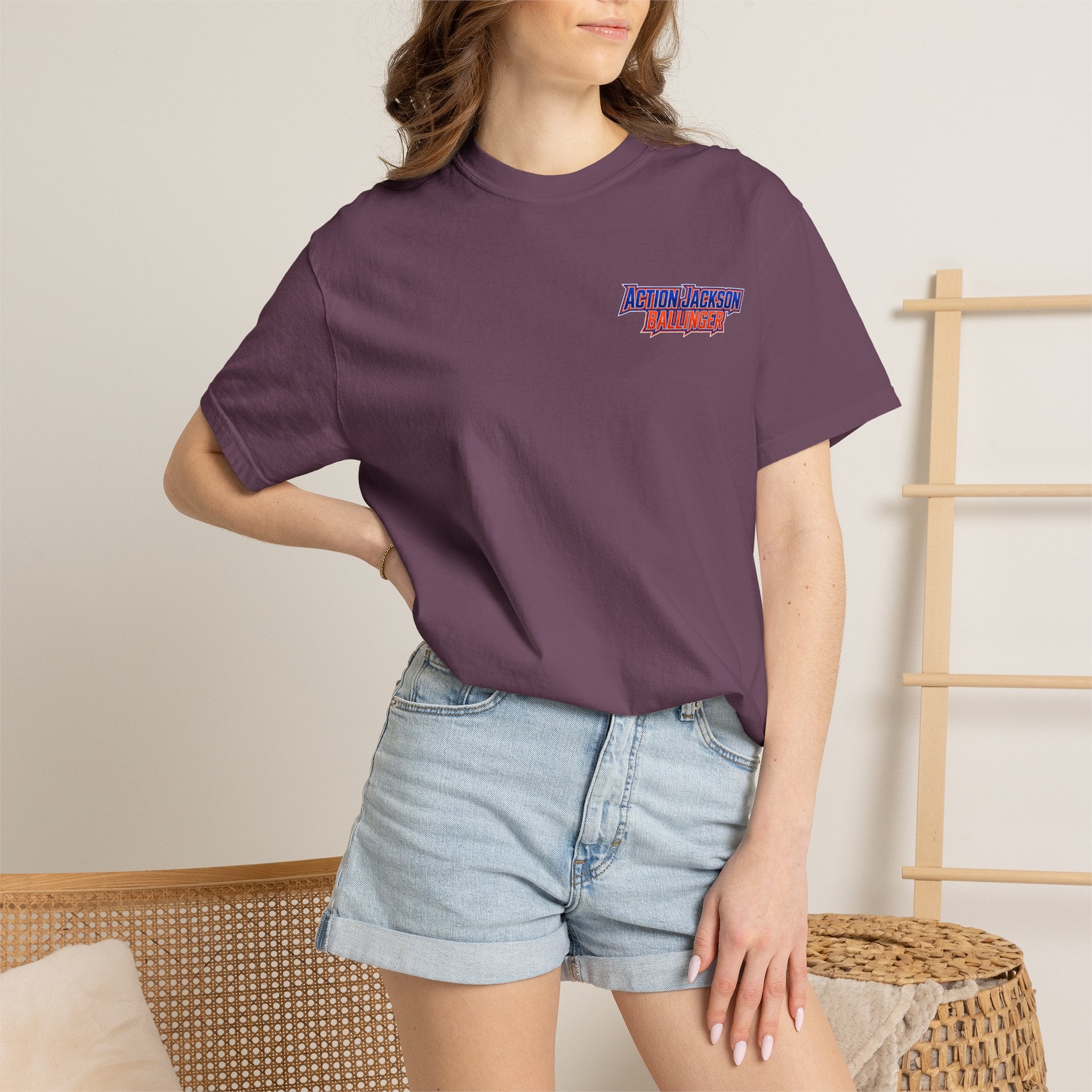 Action Jackson  T‑Shirt — Retro Team Graphic Tee