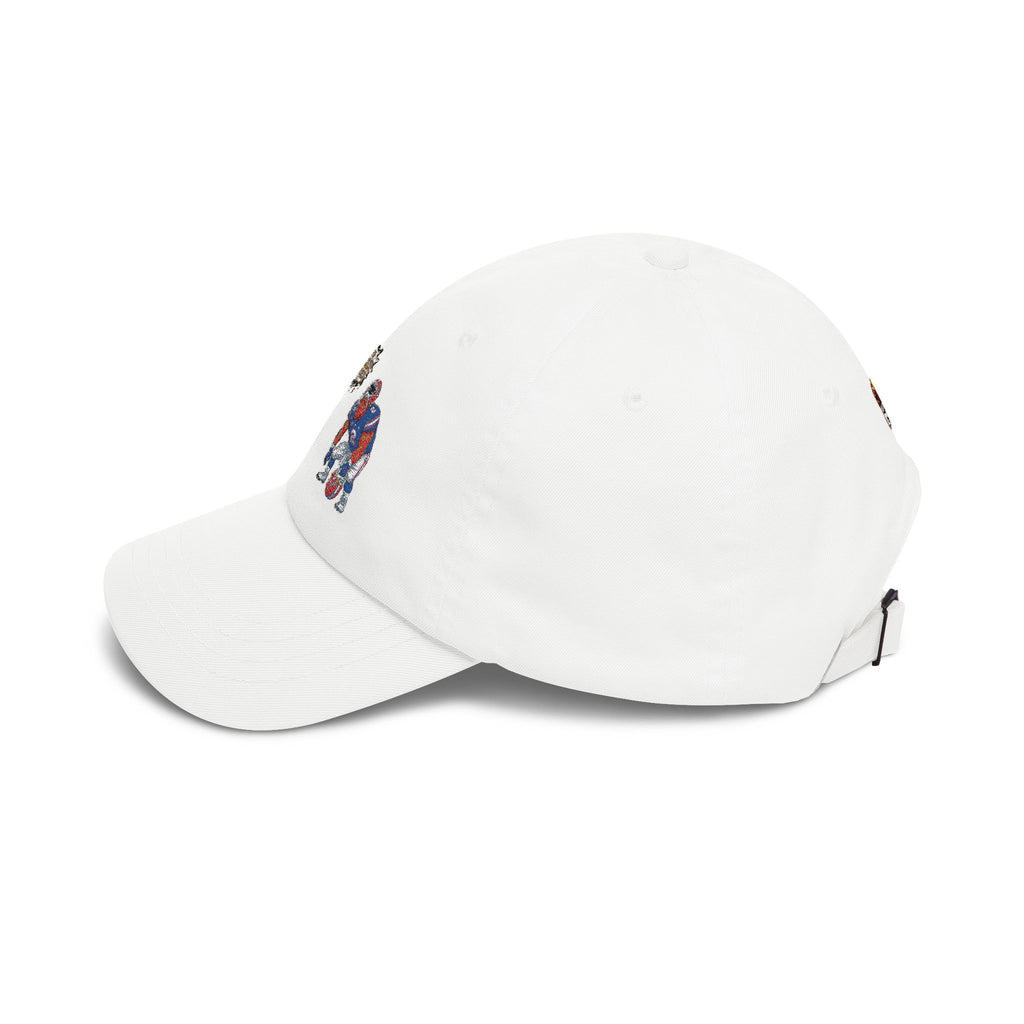 Football Players Talking cap | Dad Cap, Sports Illustration