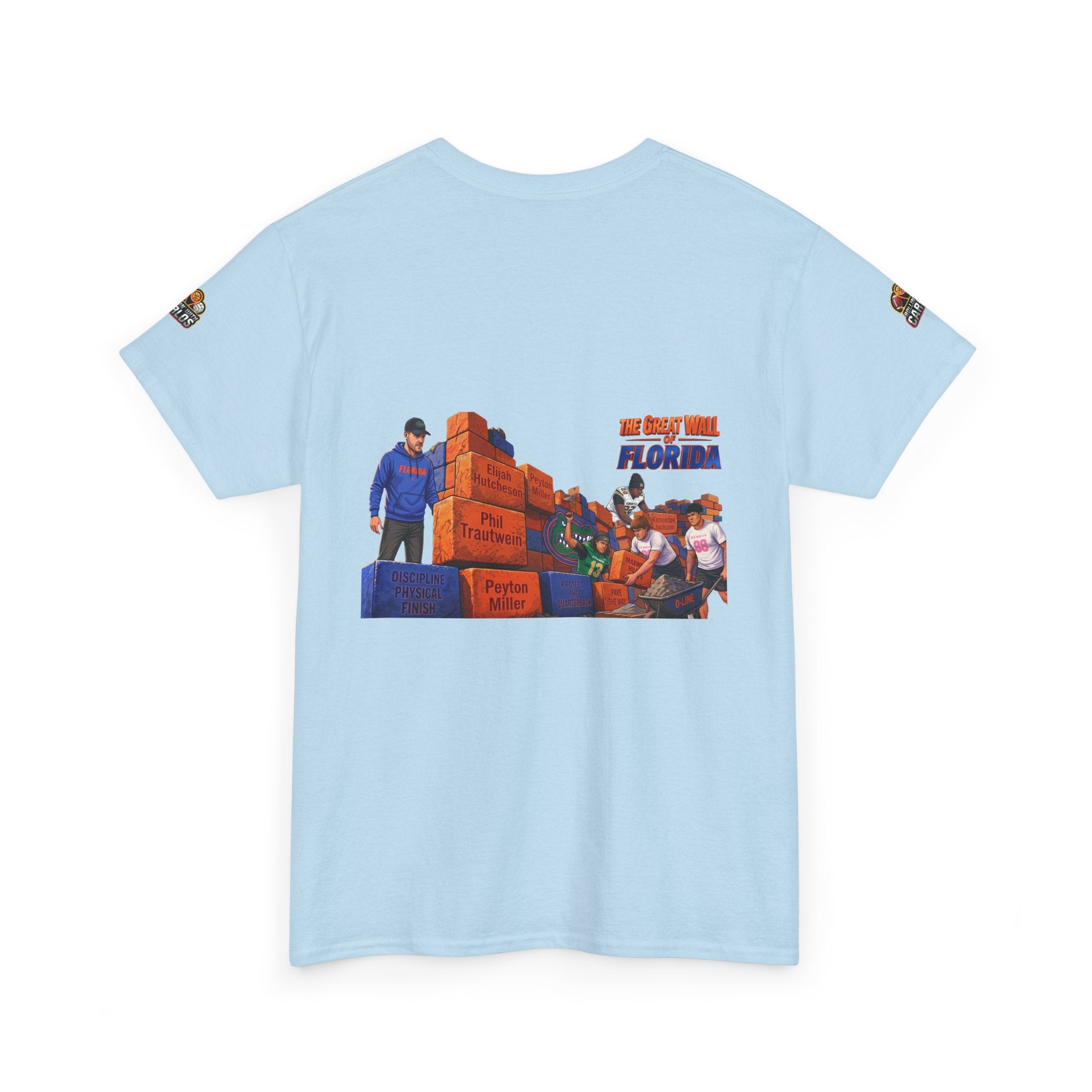 Florida Moving Crew T-Shirt – Vintage Luggage Graphic Tee (Back Print)