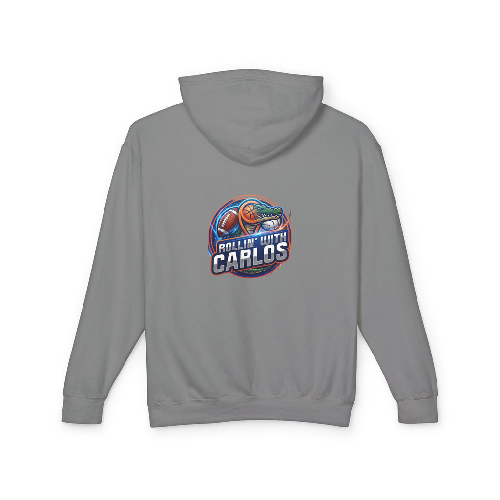 Hoodie • Rollin' with Carlos Vintage Racing Graphic Lightweight Hoodie