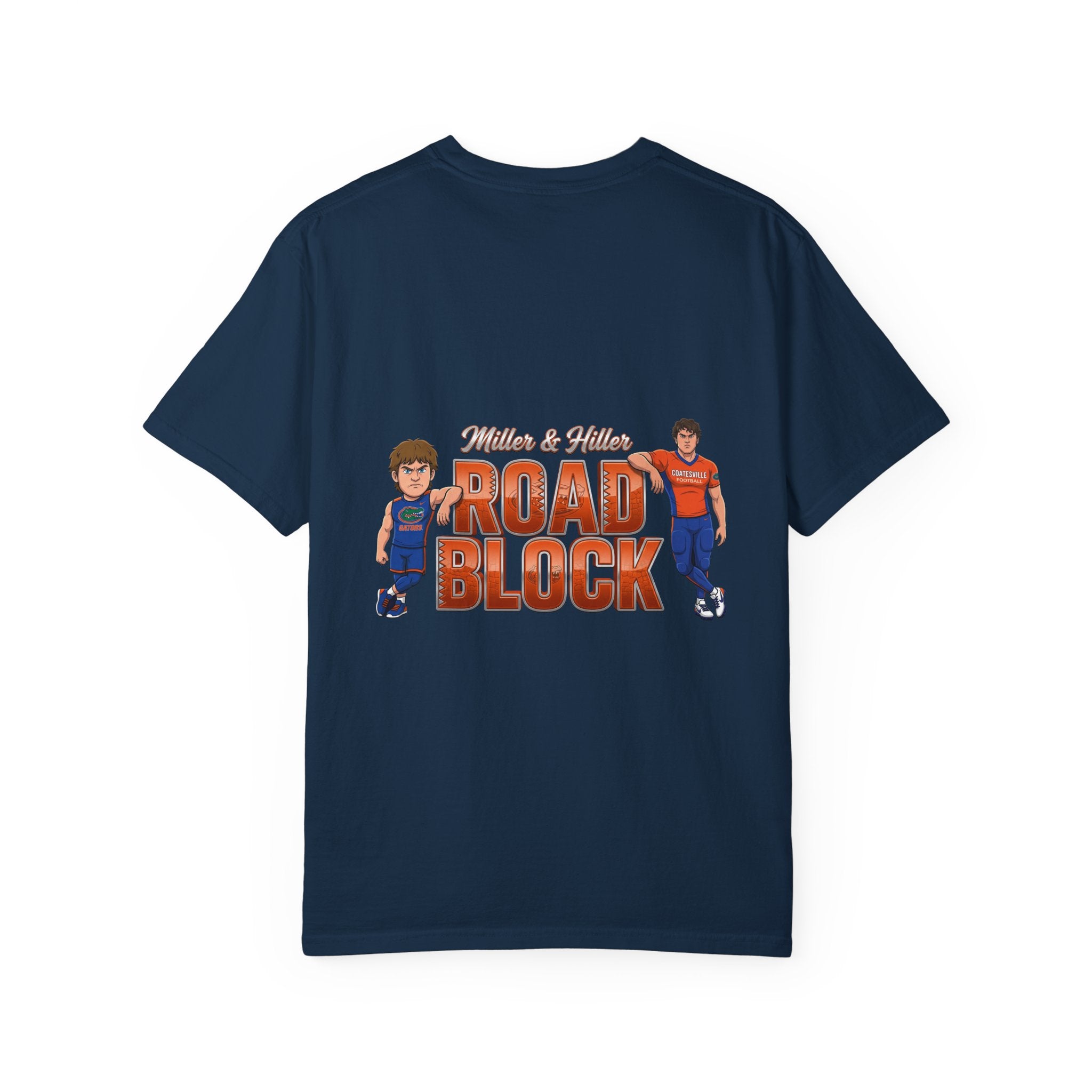 T-Shirt — "Road Block" Soccer Players Graphic Tee