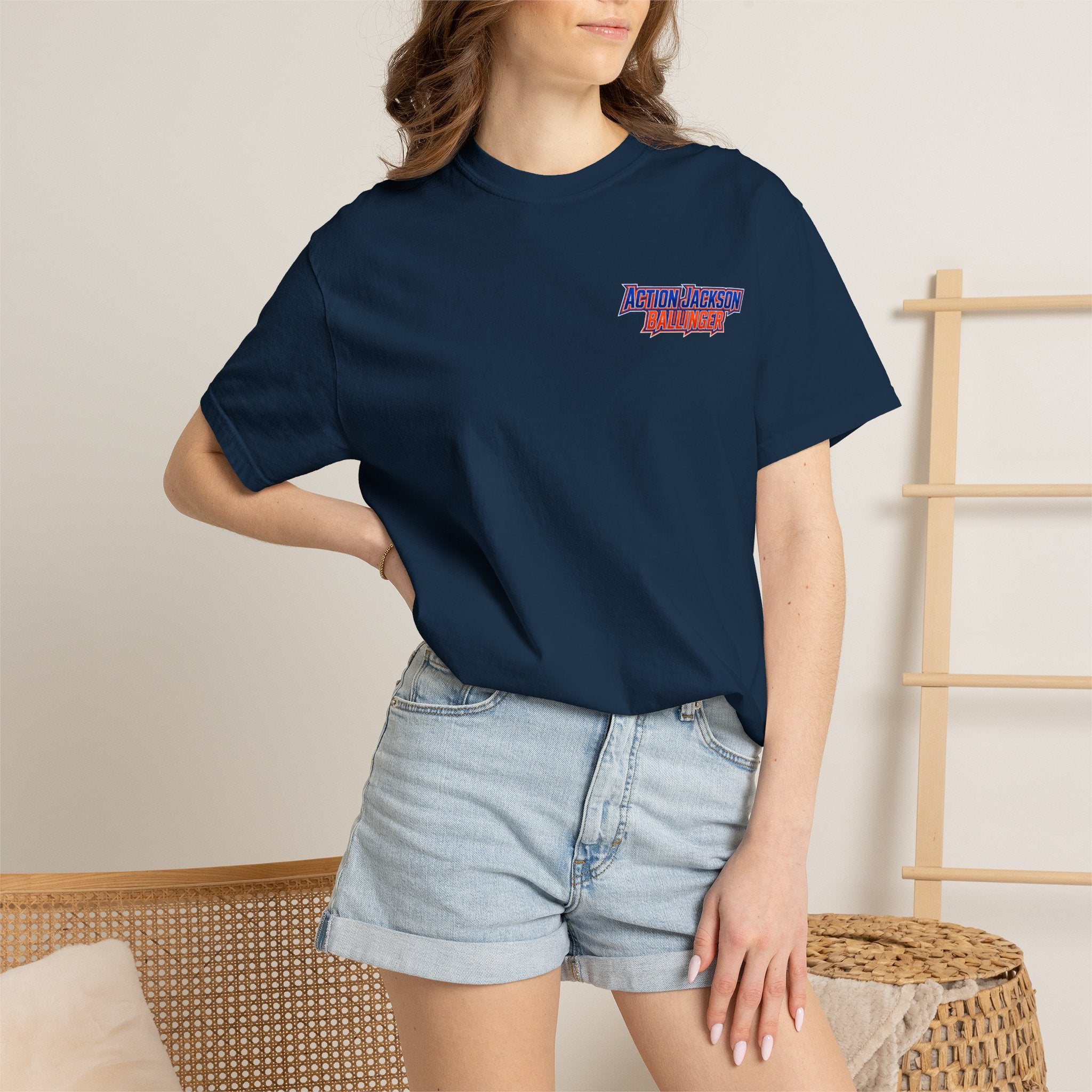 Action Jackson  T‑Shirt — Retro Team Graphic Tee