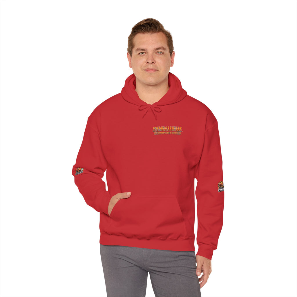 Smallville Retro Hoodie — 'Smallville Home of Clark' Graphic Pullover