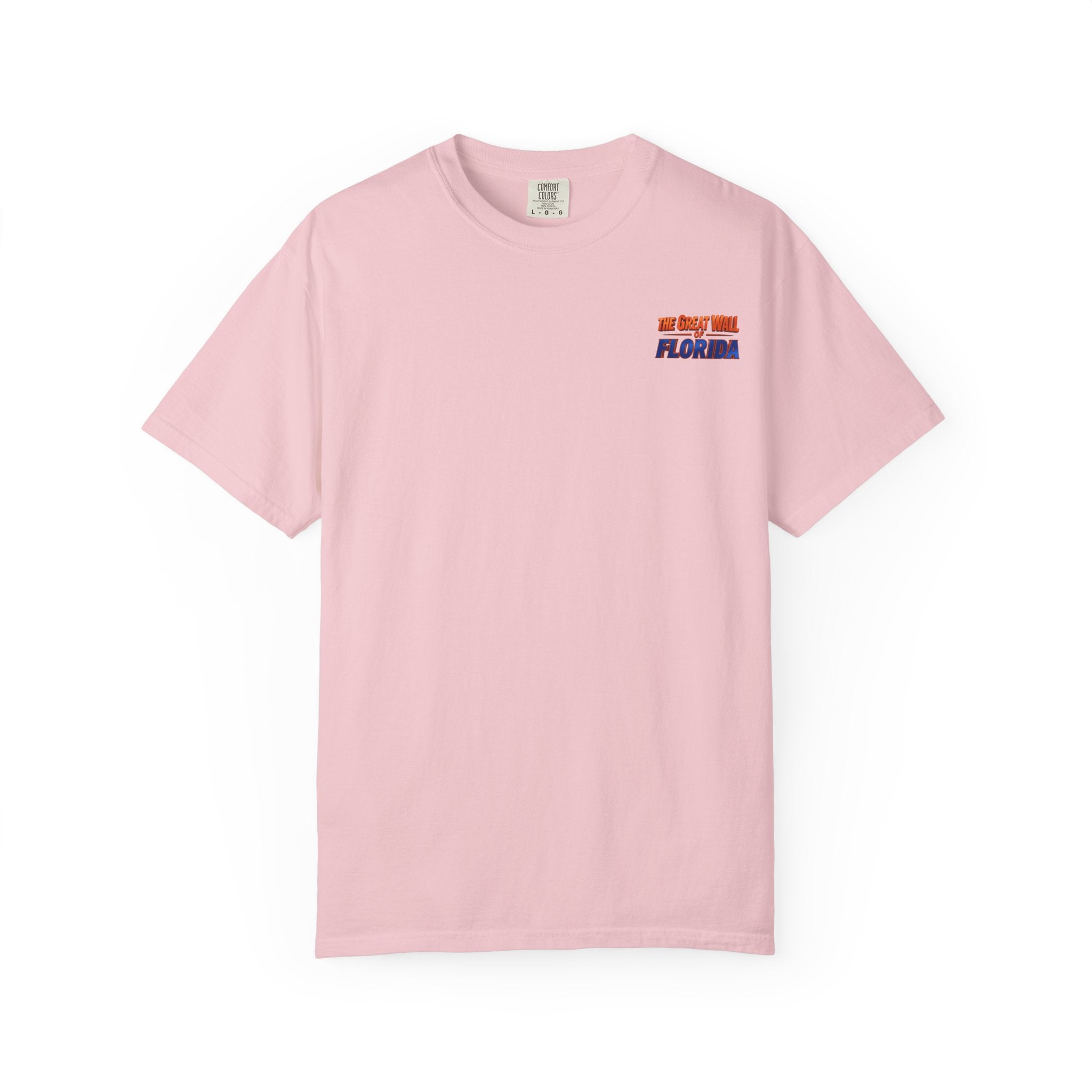 Florida The great wall Vintage Crewneck T-Shirt — 'The Gulf Will Florida' Retro Mailman Graphic