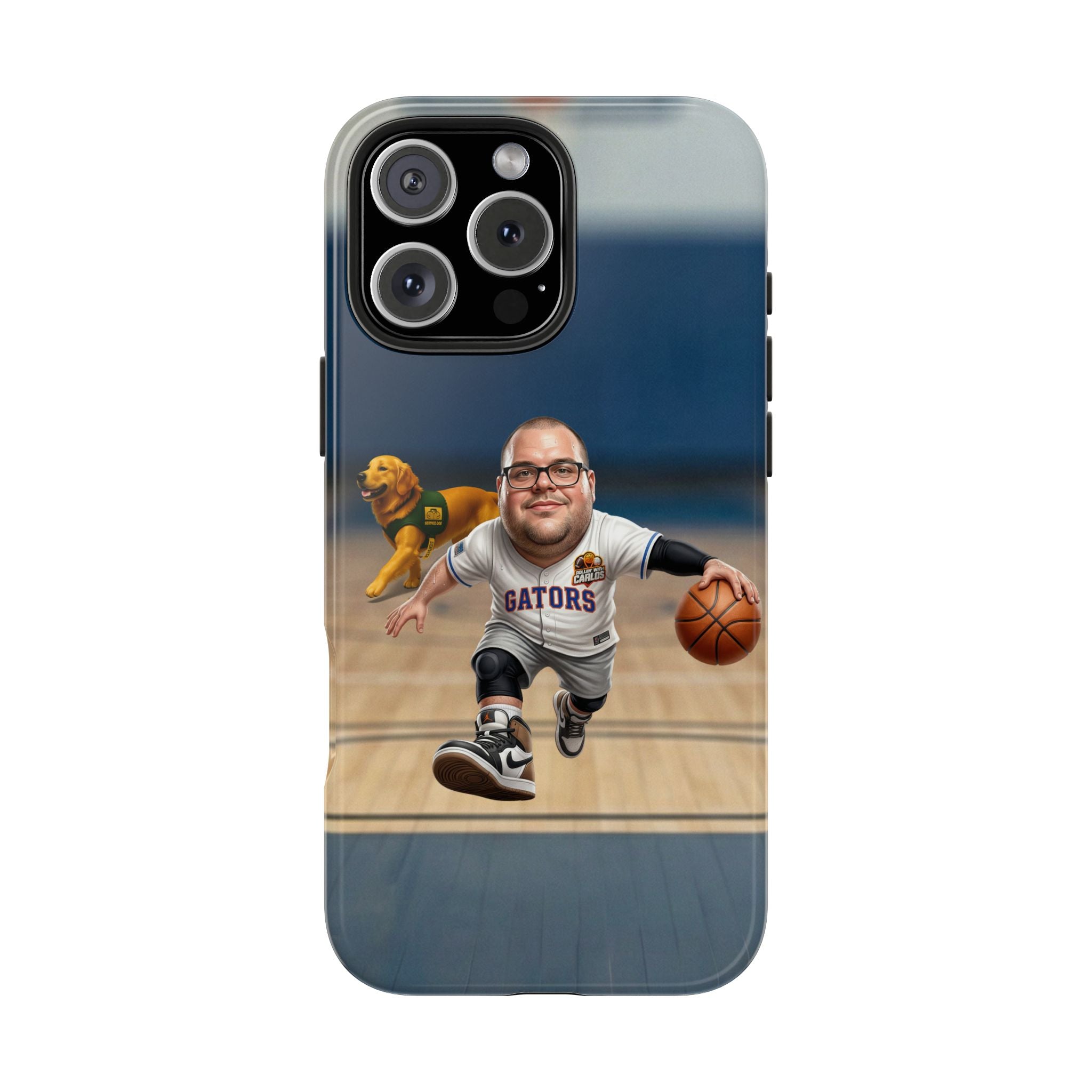 Caricature Basketball Player Phone Case | Custom Portrait Sports Design