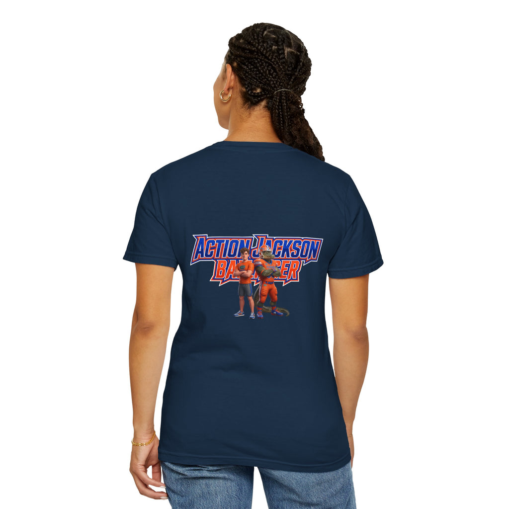 Action Jackson  T‑Shirt — Retro Team Graphic Tee