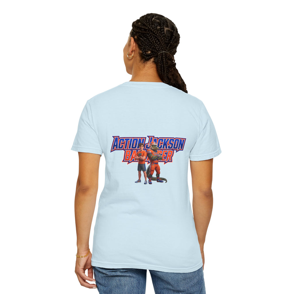 Action Jackson  T‑Shirt — Retro Team Graphic Tee