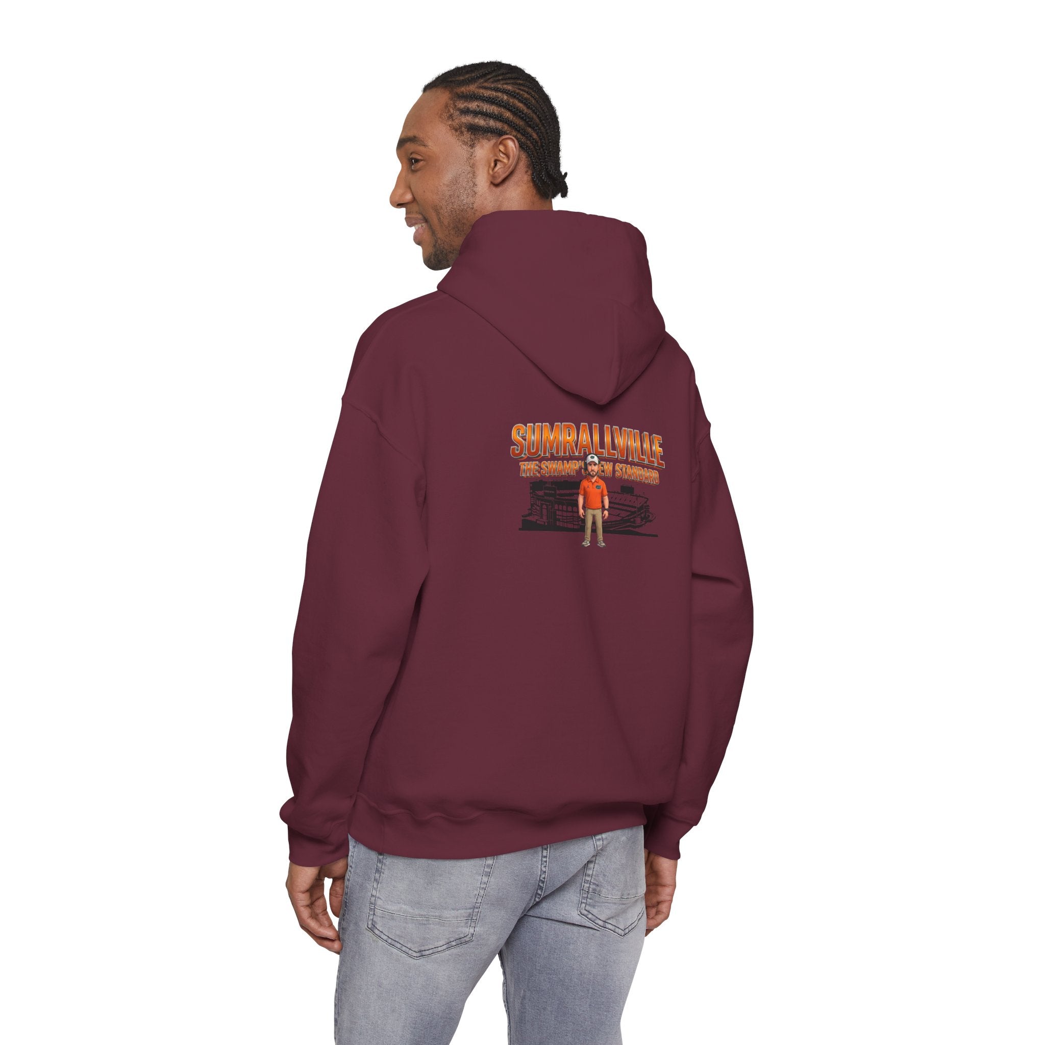 Smallville Retro Hoodie — 'Smallville Home of Clark' Graphic Pullover