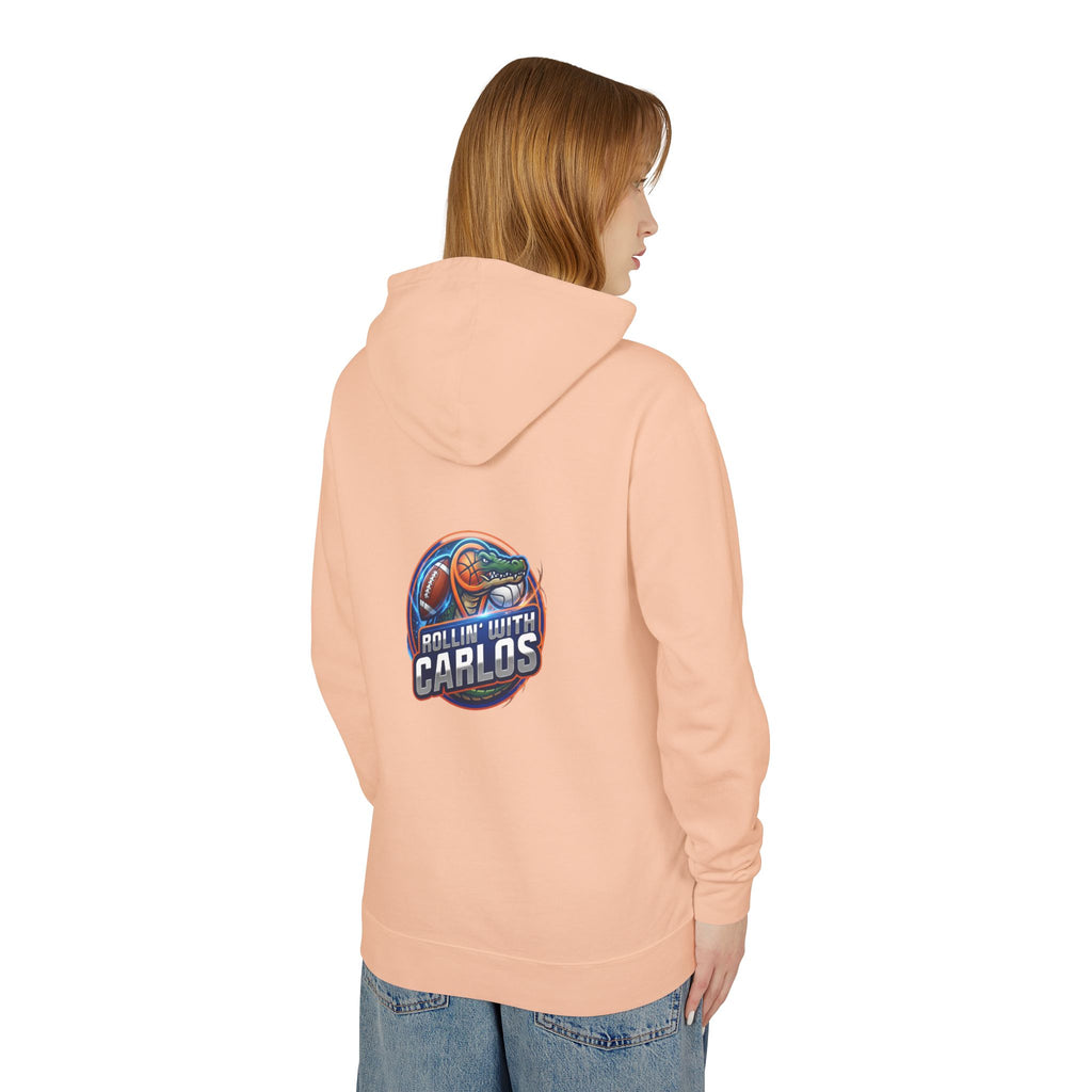 Hoodie • Rollin' with Carlos Vintage Racing Graphic Lightweight Hoodie