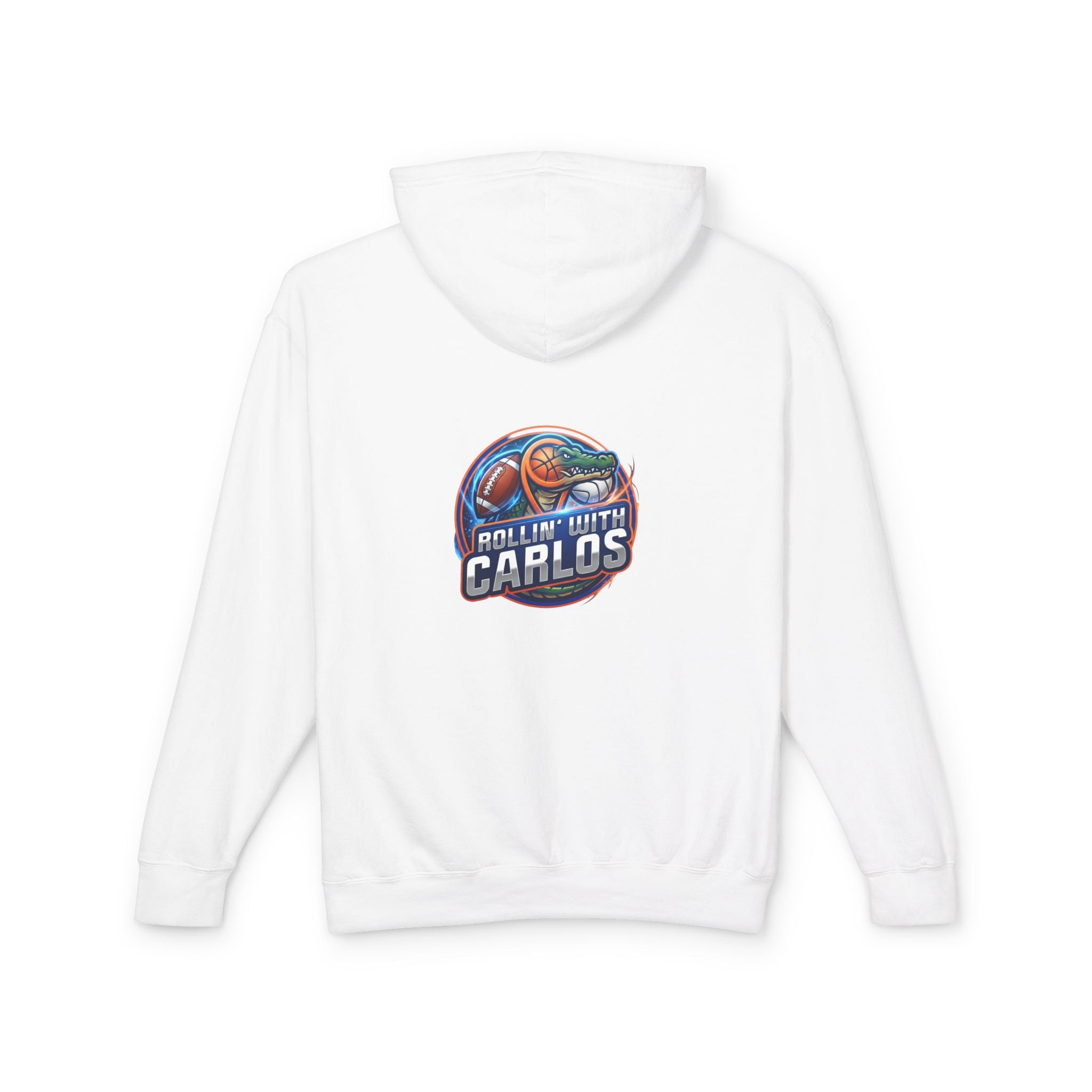 Hoodie • Rollin' with Carlos Vintage Racing Graphic Lightweight Hoodie
