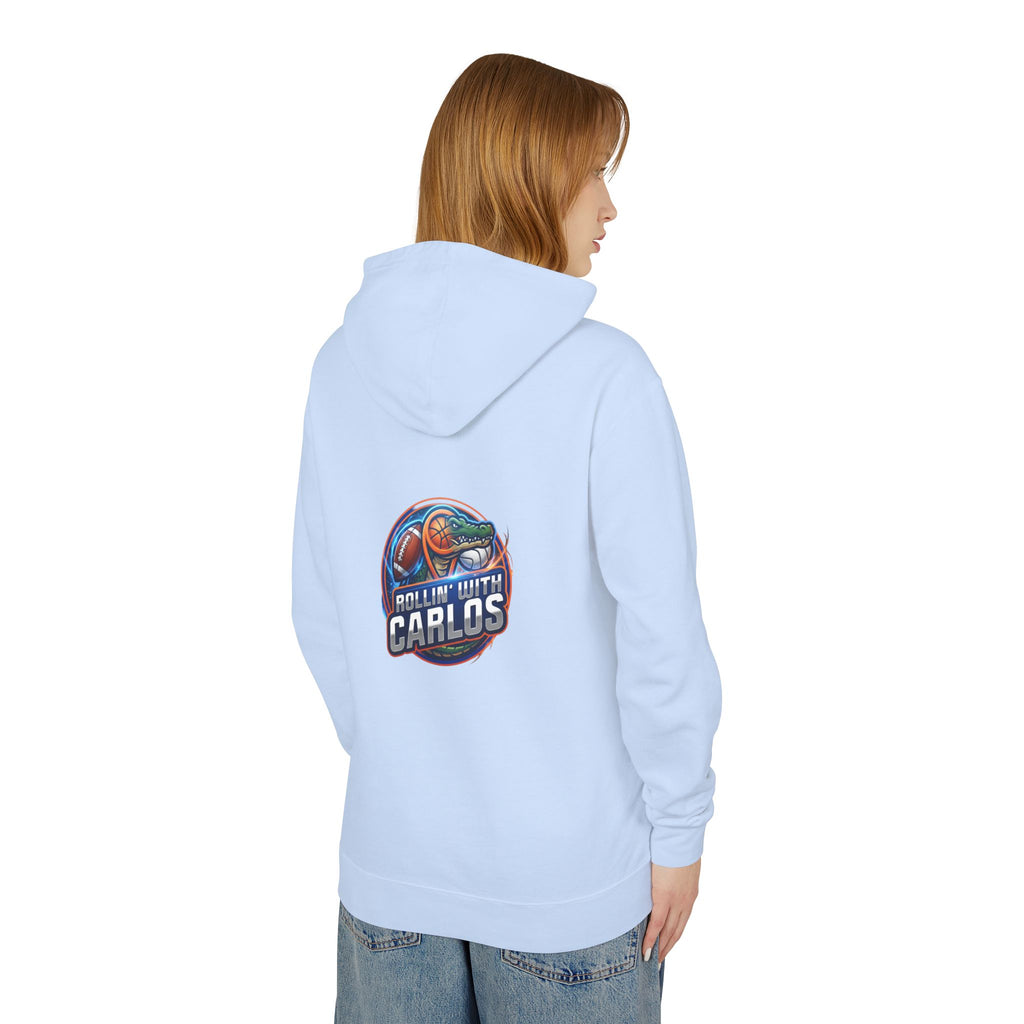 Hoodie • Rollin' with Carlos Vintage Racing Graphic Lightweight Hoodie