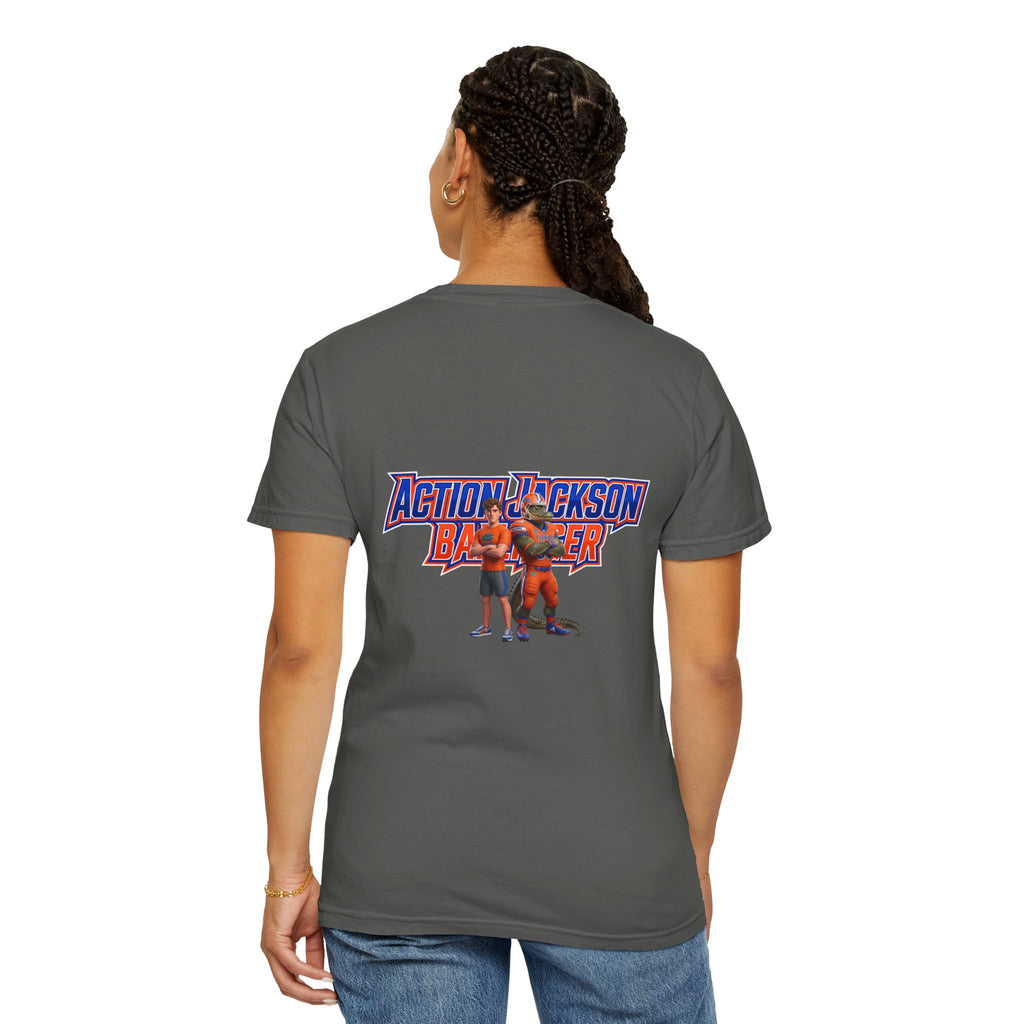 Action Jackson  T‑Shirt — Retro Team Graphic Tee