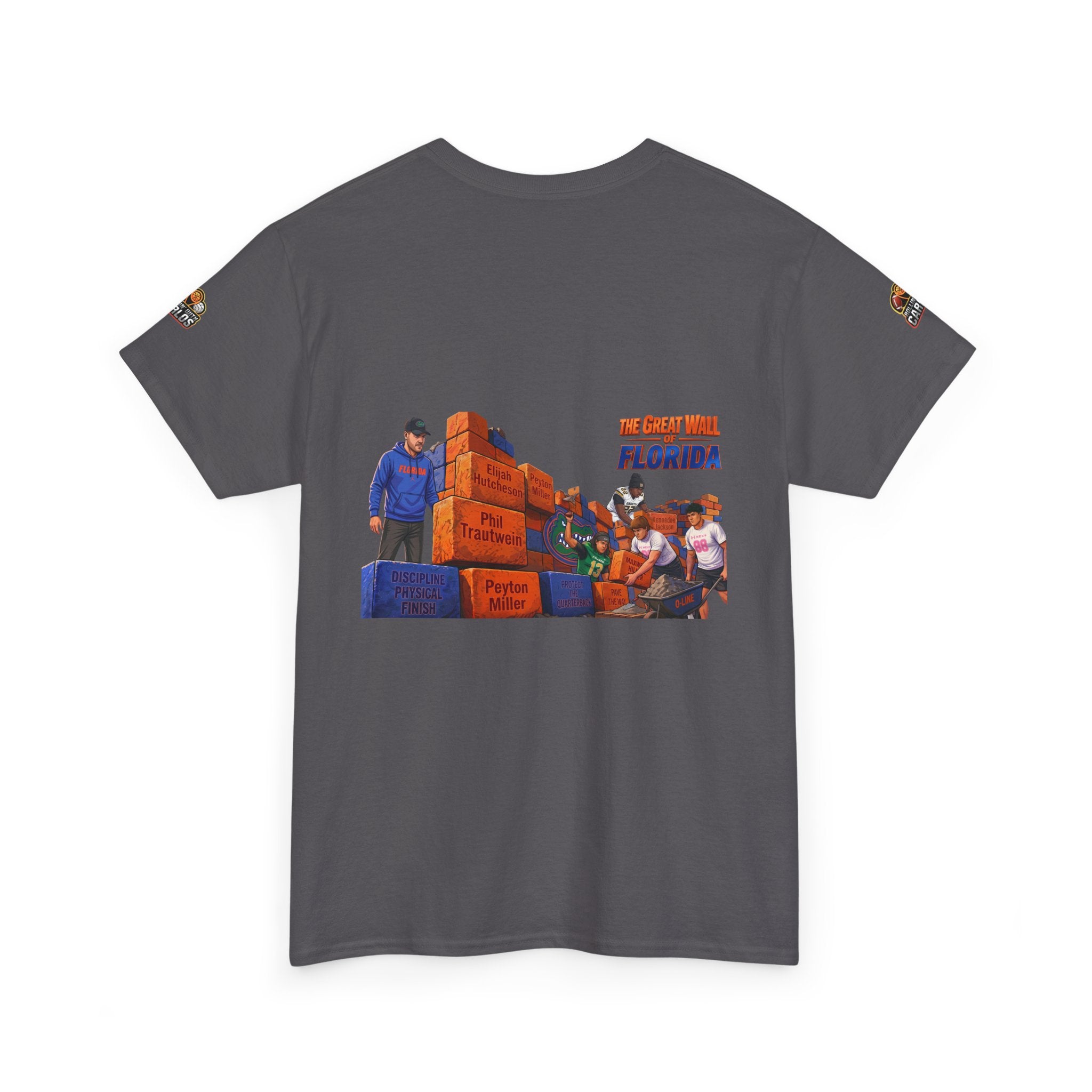Florida Moving Crew T-Shirt – Vintage Luggage Graphic Tee (Back Print)