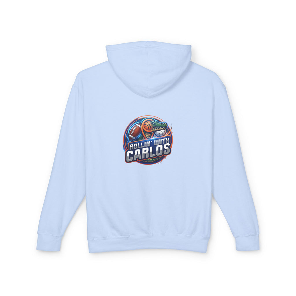Hoodie • Rollin' with Carlos Vintage Racing Graphic Lightweight Hoodie