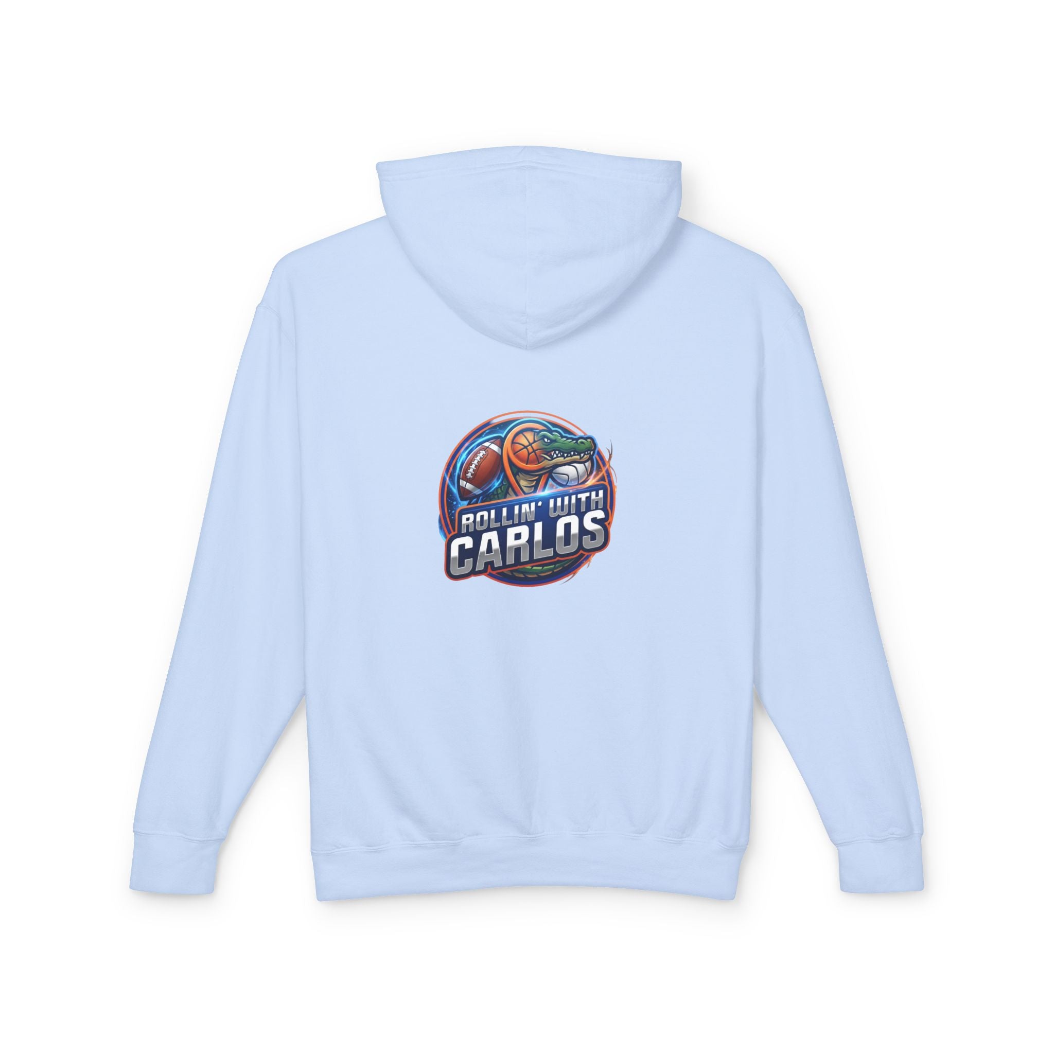 Hoodie • Rollin' with Carlos Vintage Racing Graphic Lightweight Hoodie