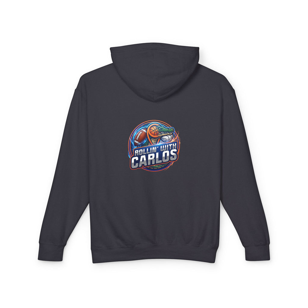 Hoodie • Rollin' with Carlos Vintage Racing Graphic Lightweight Hoodie
