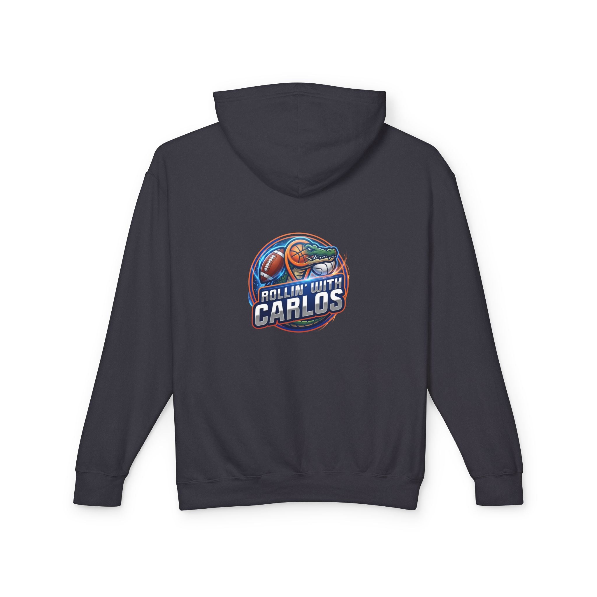 Hoodie • Rollin' with Carlos Vintage Racing Graphic Lightweight Hoodie