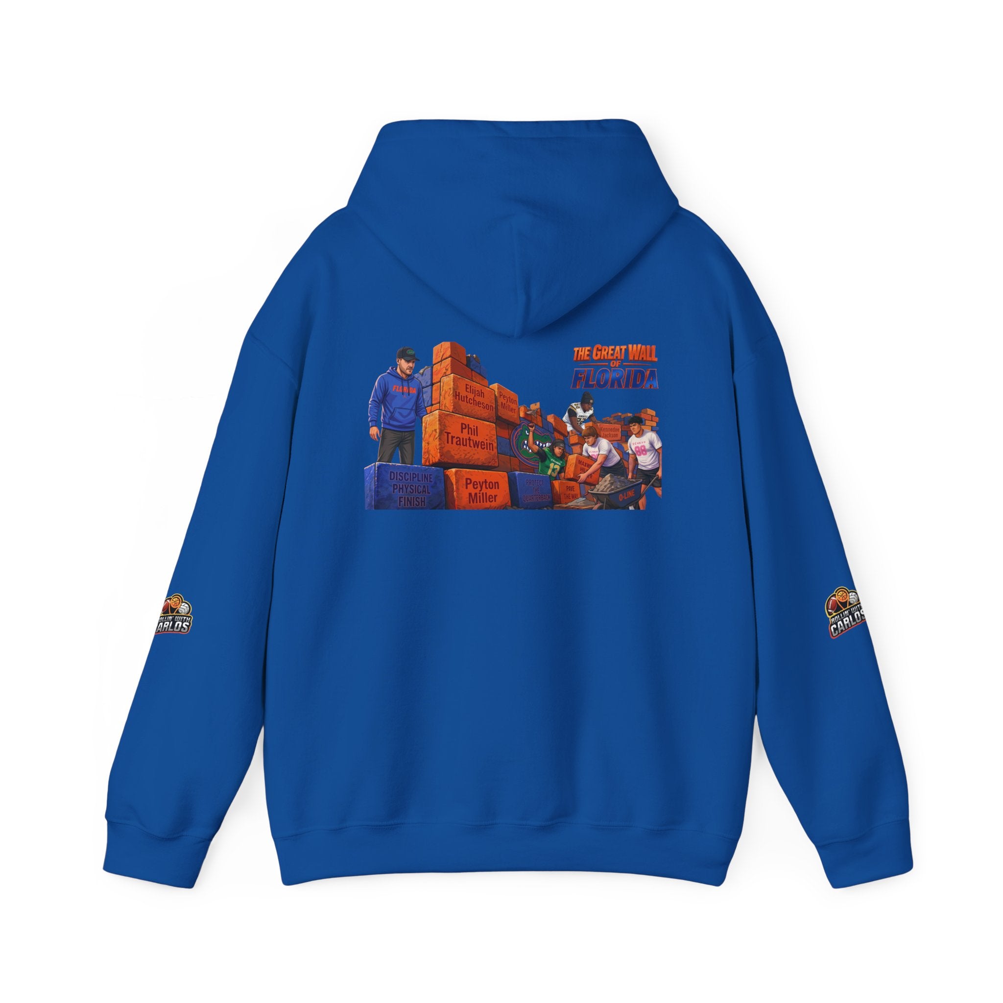 Hoodie — 'We Came From Florida' Retro the wall  Graphic Hoodie
