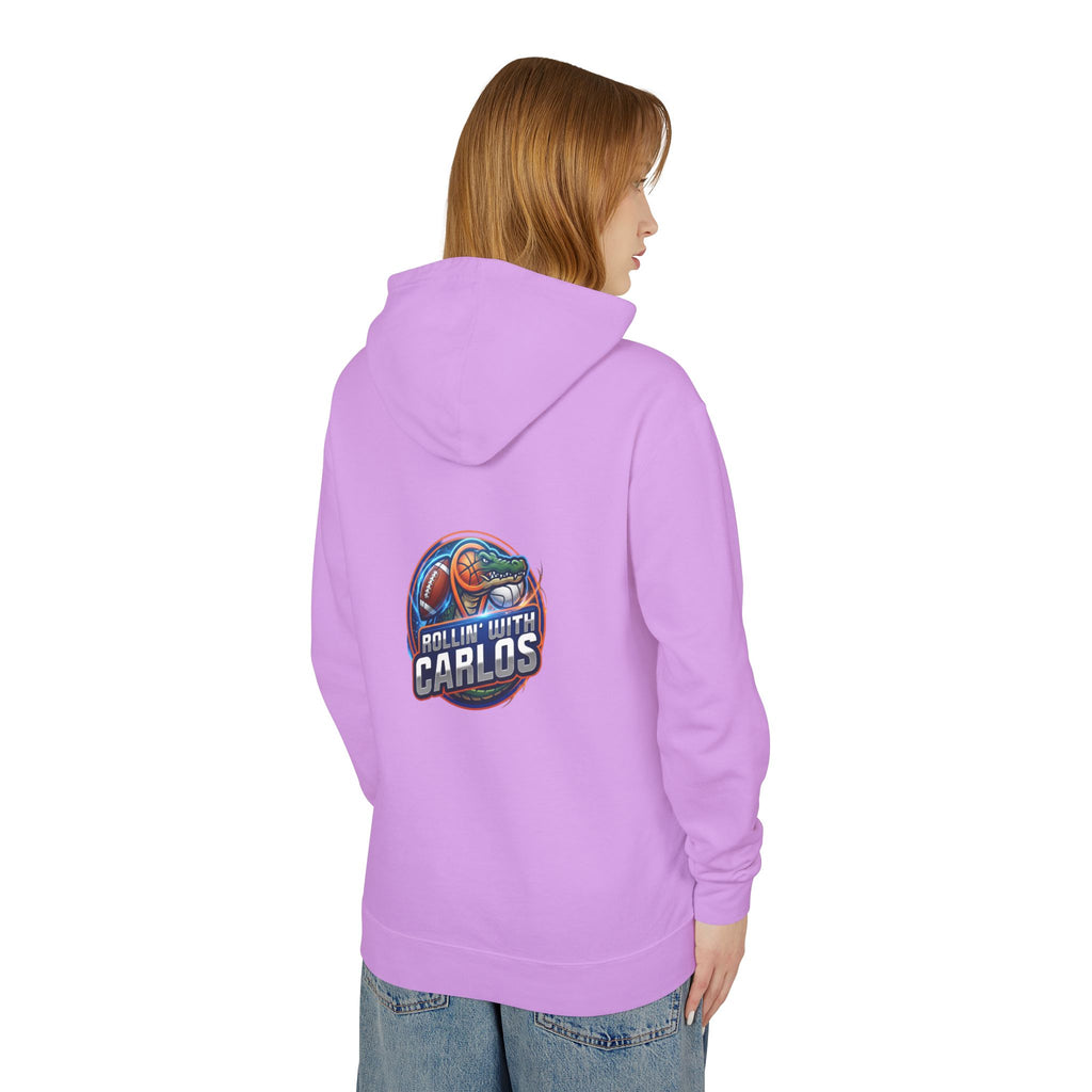 Hoodie • Rollin' with Carlos Vintage Racing Graphic Lightweight Hoodie