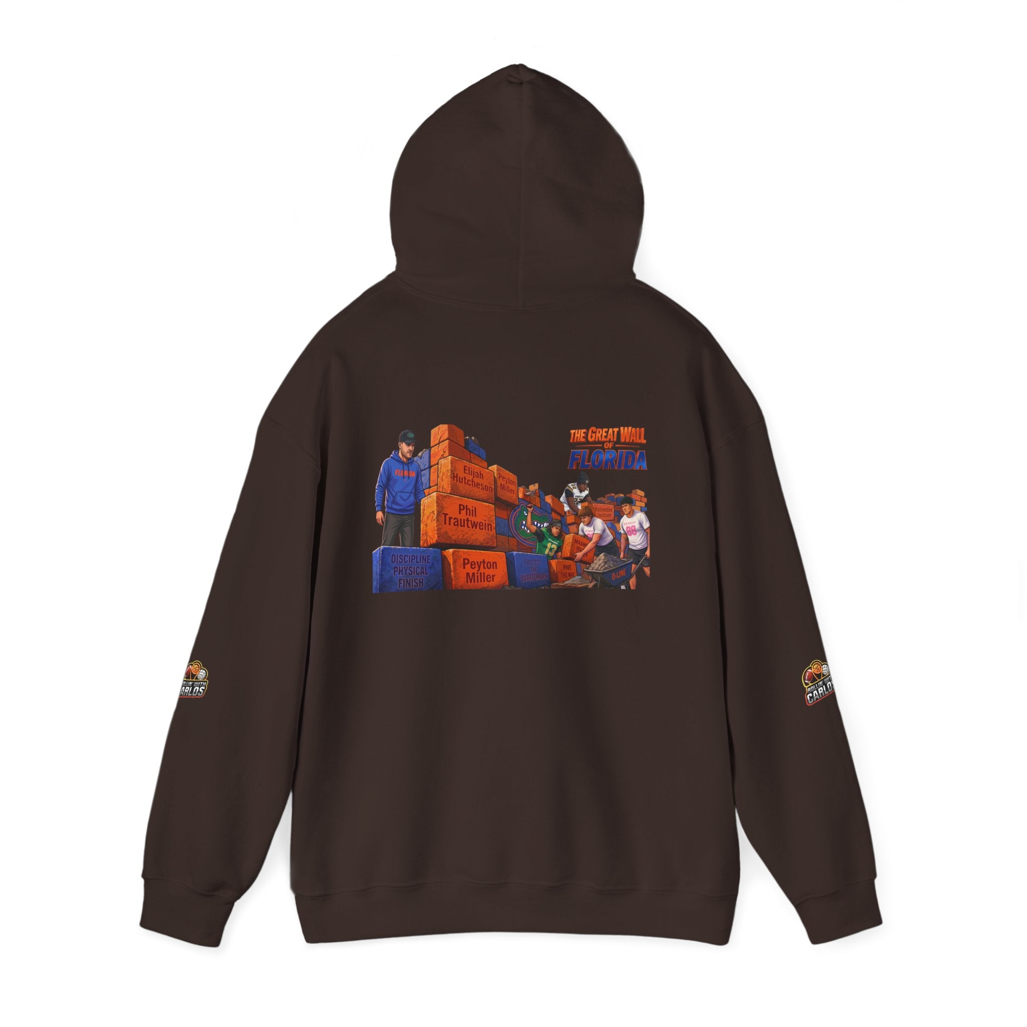 Hoodie — 'We Came From Florida' Retro the wall  Graphic Hoodie