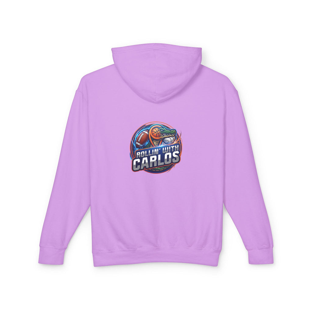 Hoodie • Rollin' with Carlos Vintage Racing Graphic Lightweight Hoodie