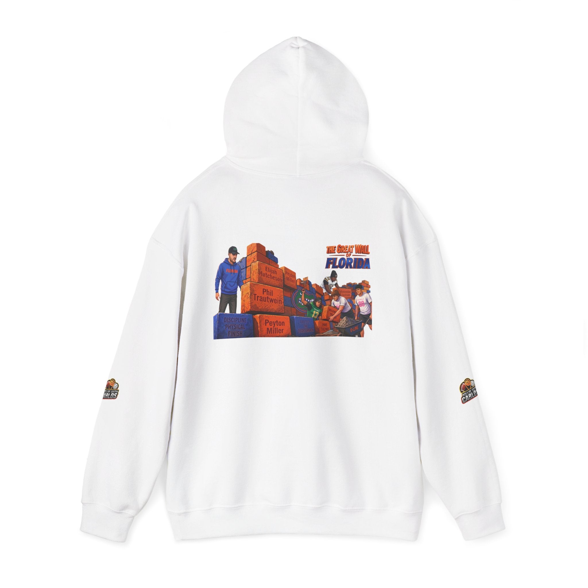 Hoodie — 'We Came From Florida' Retro the wall  Graphic Hoodie