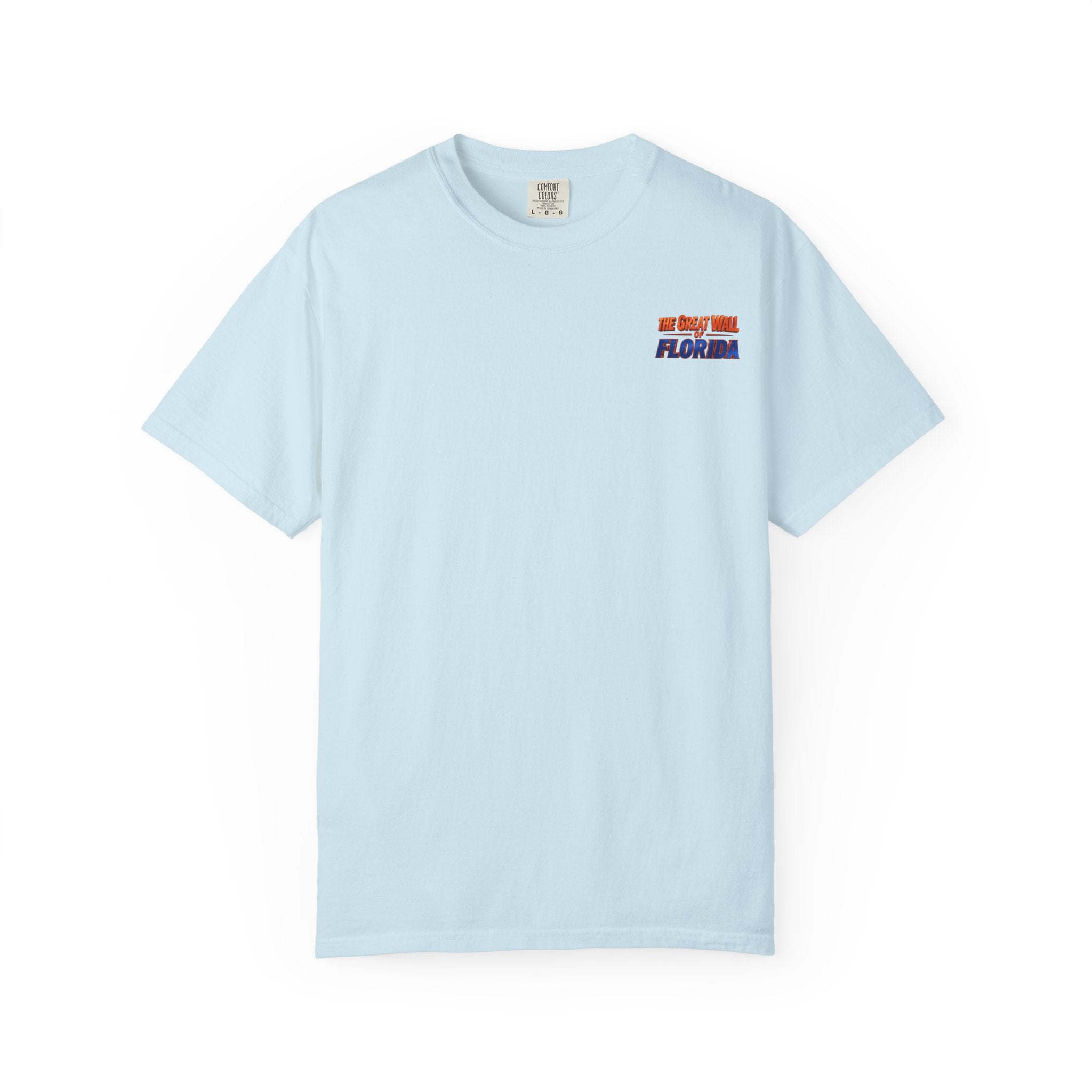 Florida The great wall Vintage Crewneck T-Shirt — 'The Gulf Will Florida' Retro Mailman Graphic