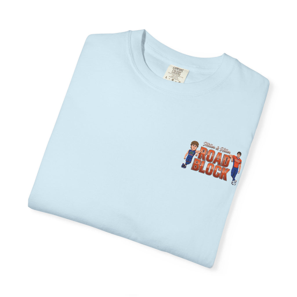 T-Shirt — "Road Block" Soccer Players Graphic Tee