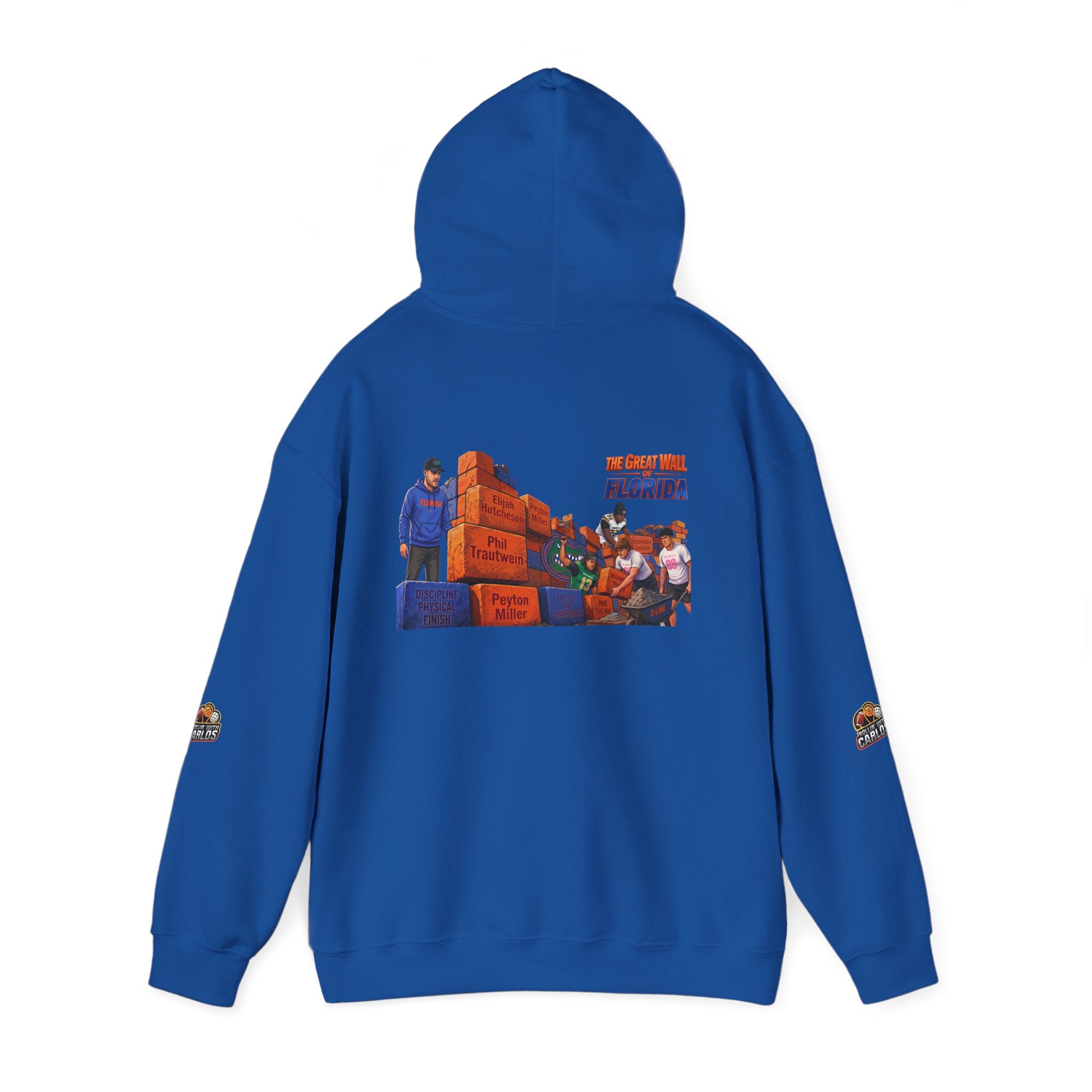 Hoodie — 'We Came From Florida' Retro the wall  Graphic Hoodie