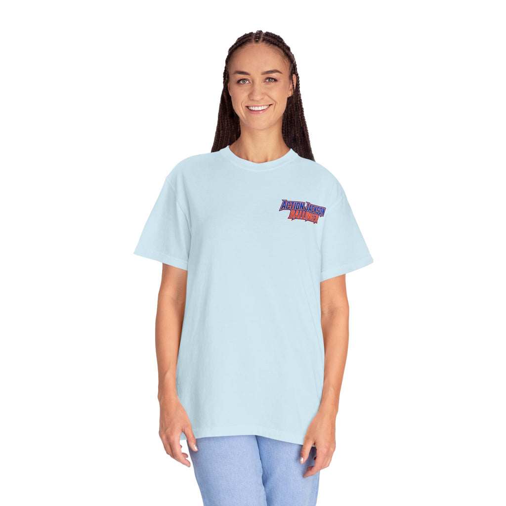Action Jackson  T‑Shirt — Retro Team Graphic Tee